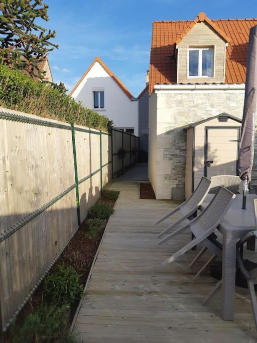Villa La Ch'Tite Cahute Ambleteuse Exterior foto